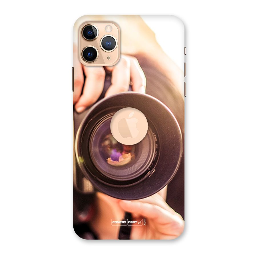 Camera Lovers Back Case for iPhone 11 Pro Max Logo Cut