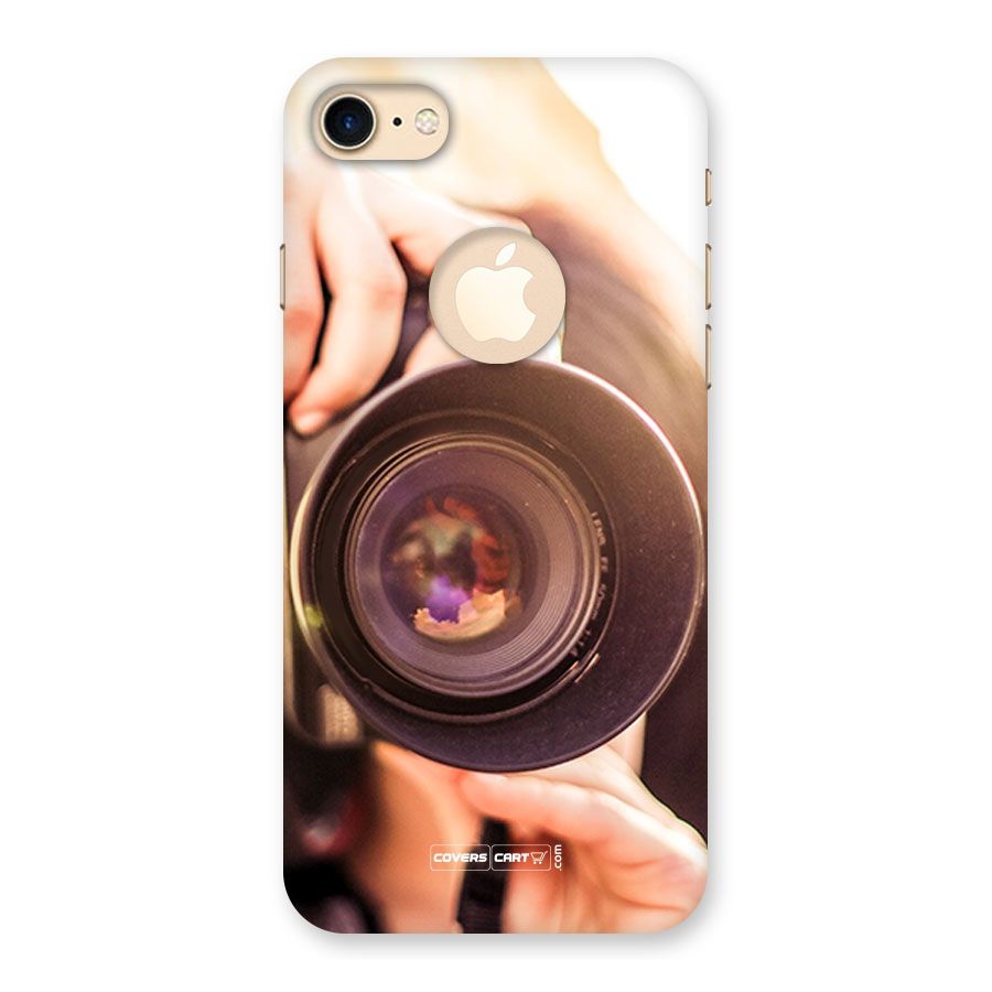 Camera Lovers Back Case for iPhone 7 Logo Cut