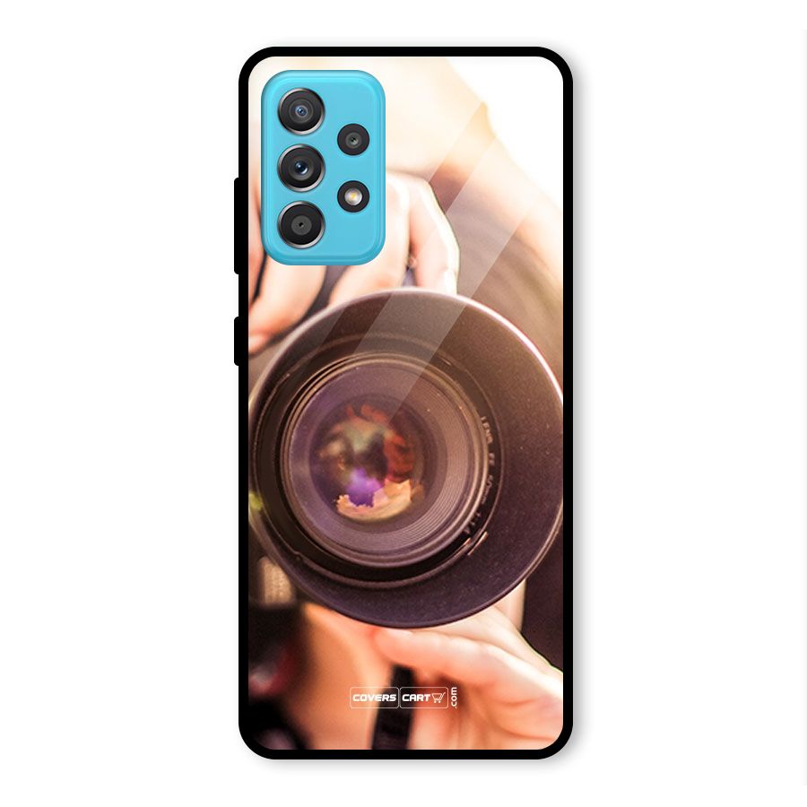 Camera Lovers Glass Back Case for Galaxy A52s 5G