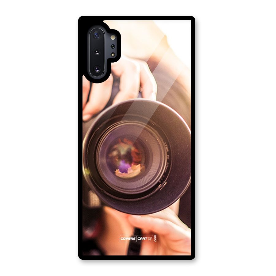 Camera Lovers Glass Back Case for Galaxy Note 10 Plus
