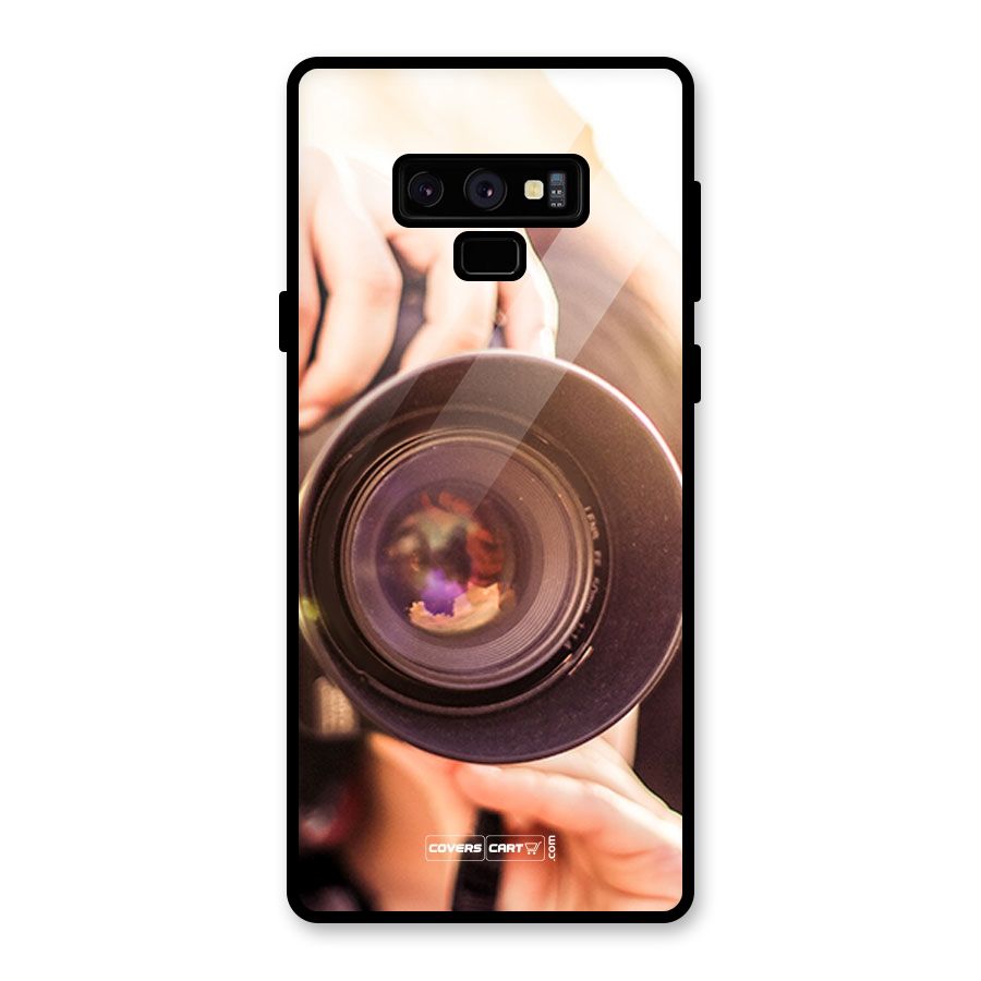 Camera Lovers Glass Back Case for Galaxy Note 9