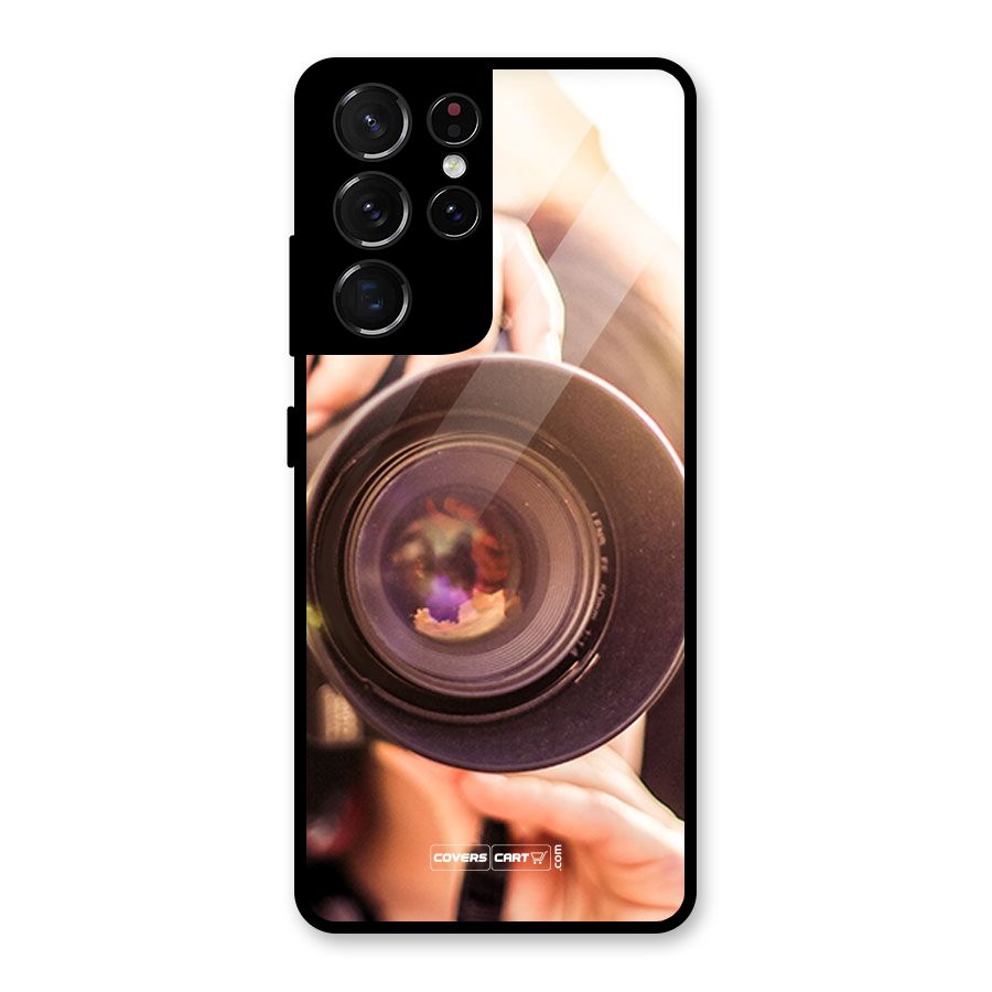 Camera Lovers Glass Back Case for Galaxy S21 Ultra 5G