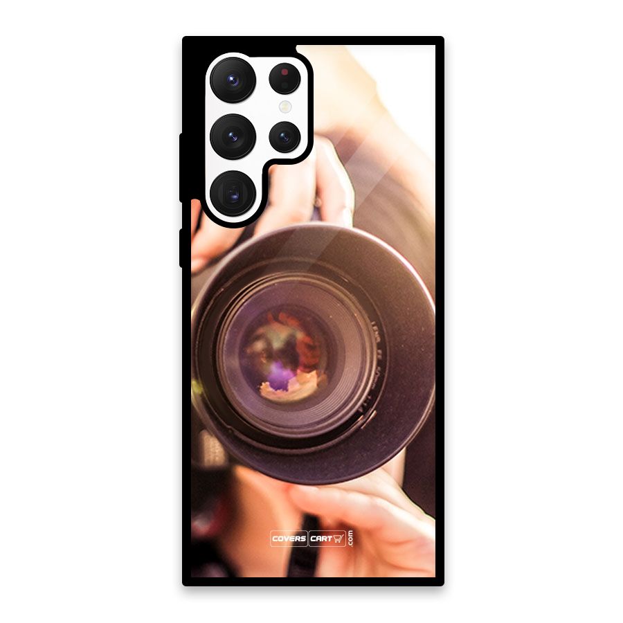 Camera Lovers Glass Back Case for Galaxy S22 Ultra 5G