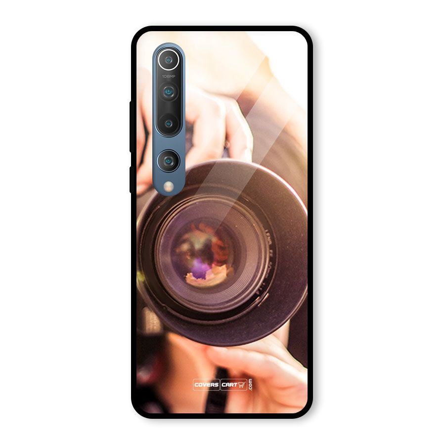 Camera Lovers Glass Back Case for Mi 10