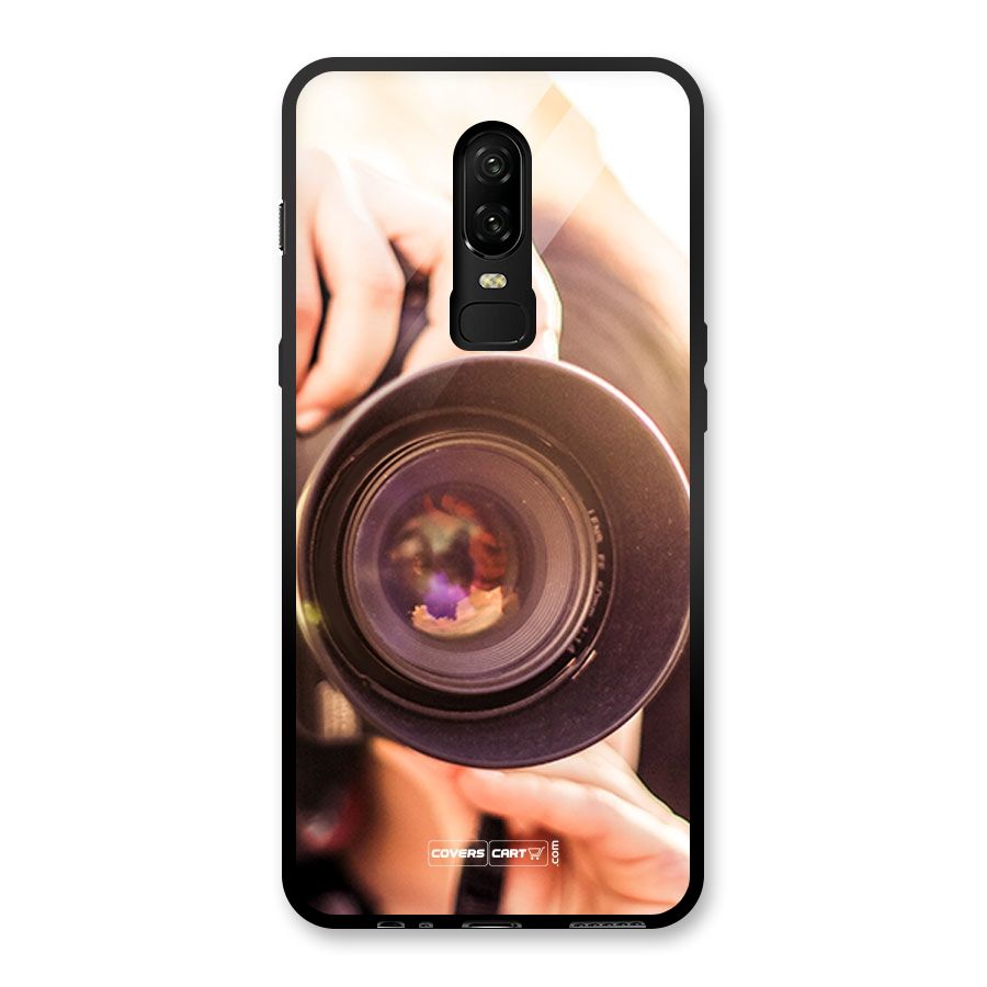 Camera Lovers Glass Back Case for OnePlus 6