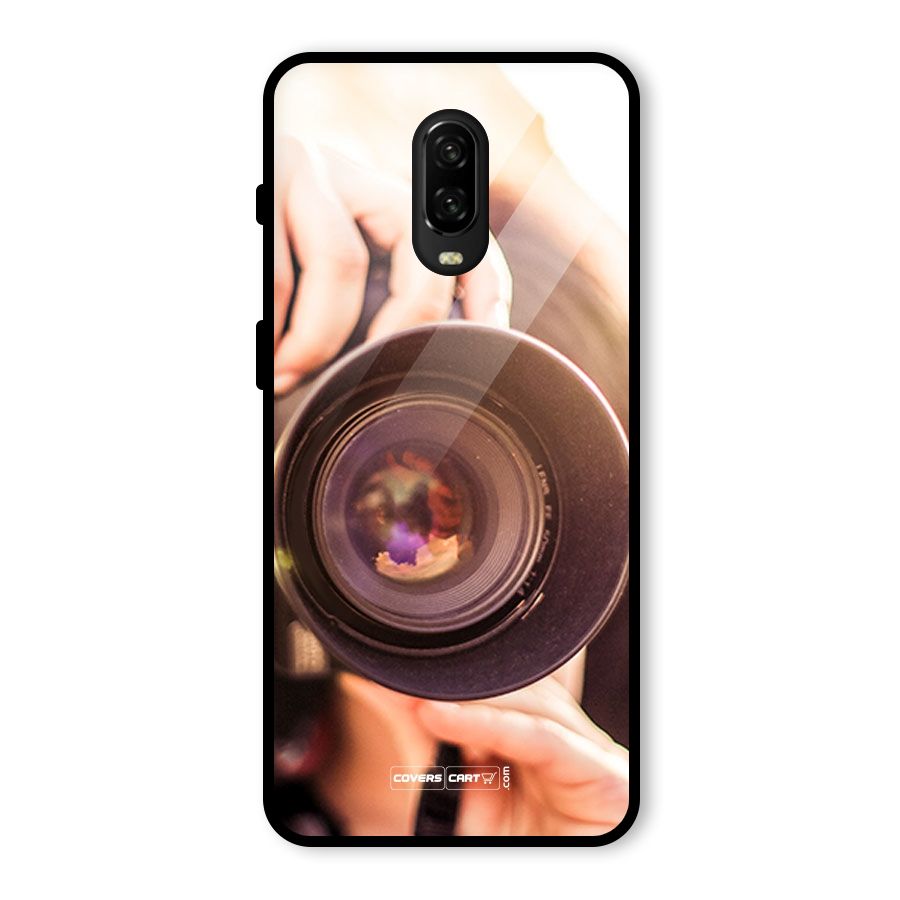 Camera Lovers Glass Back Case for OnePlus 6T