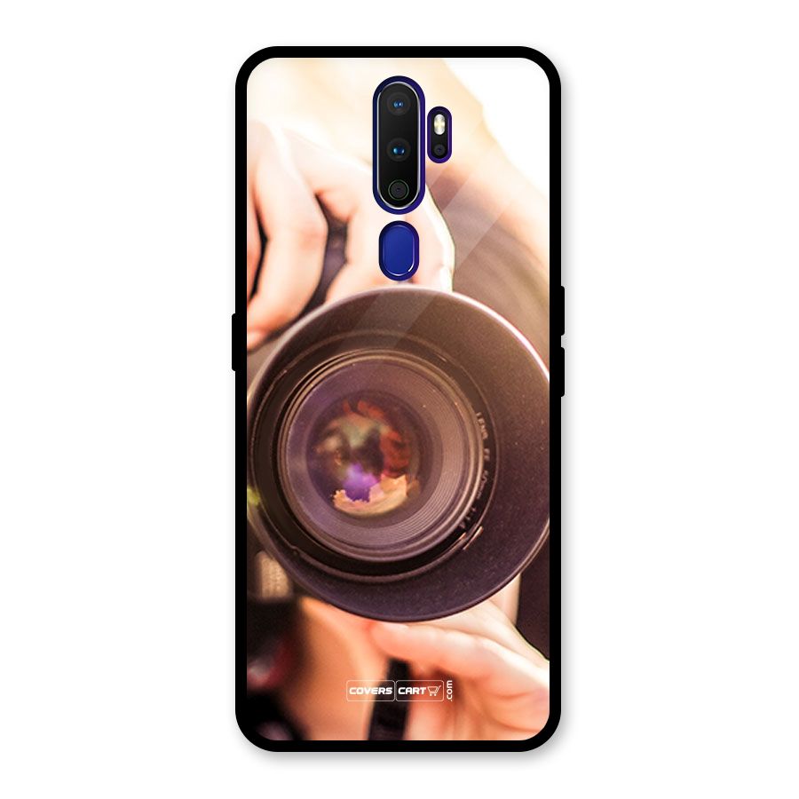 Camera Lovers Glass Back Case for Oppo A9 (2020)