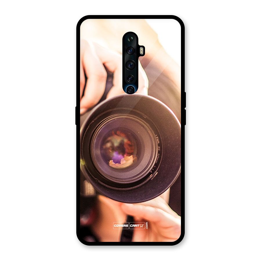 Camera Lovers Glass Back Case for Oppo Reno2 F
