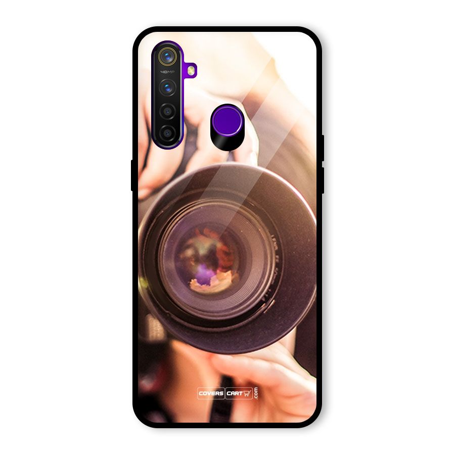 Camera Lovers Glass Back Case for Realme 5 Pro