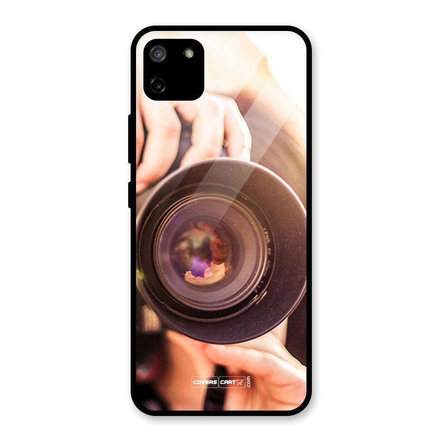 Camera Lovers Glass Back Case for Realme C11