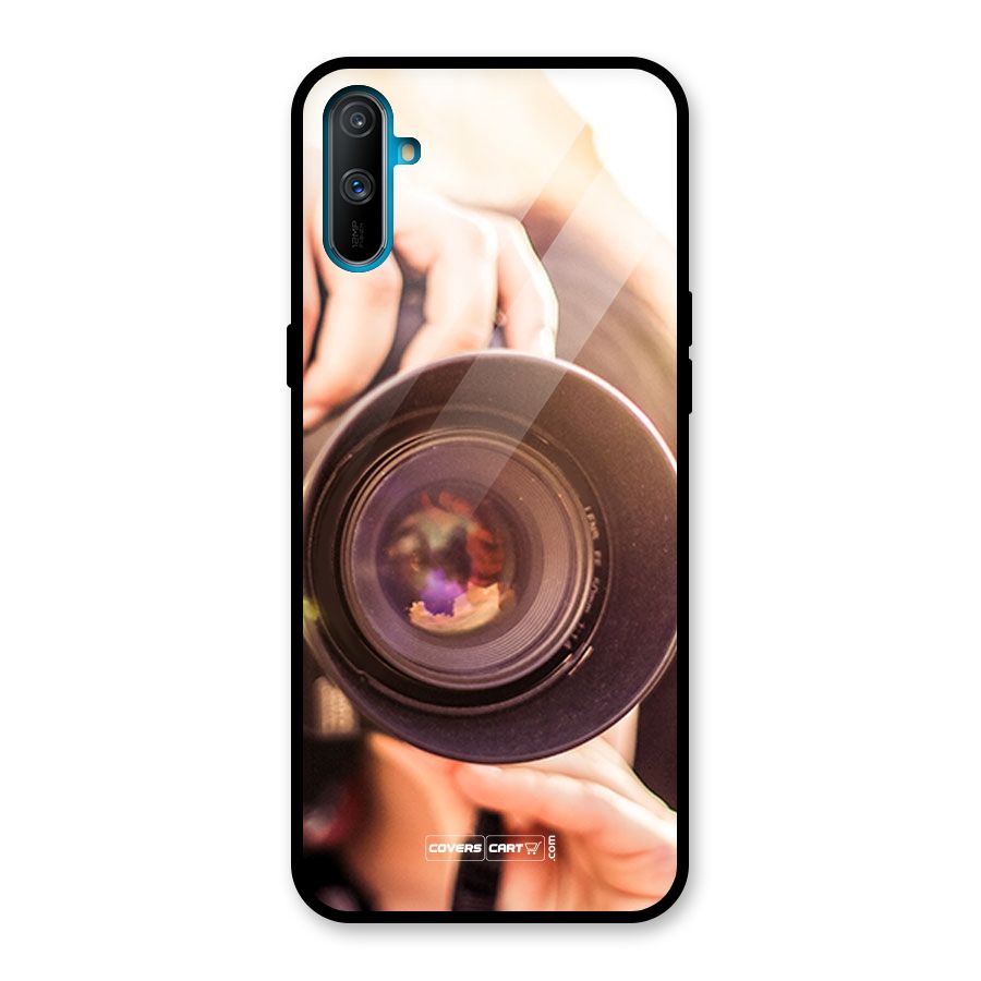 Camera Lovers Glass Back Case for Realme C3