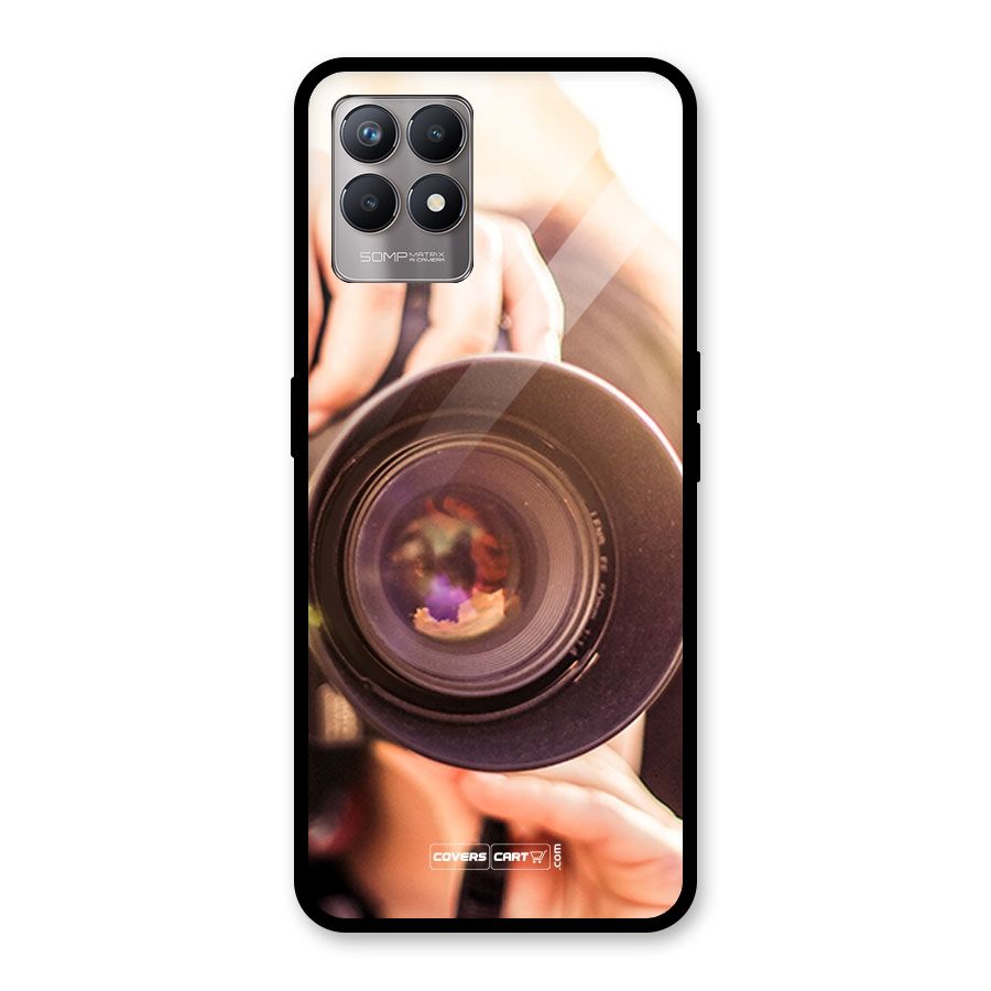 Camera Lovers Glass Back Case for Realme Narzo 50