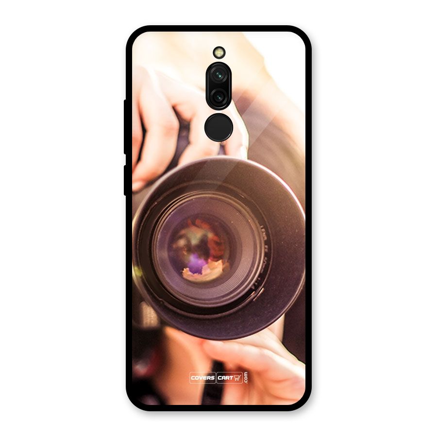 Camera Lovers Glass Back Case for Redmi 8