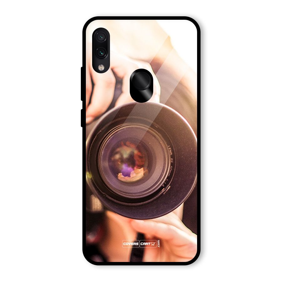 Camera Lovers Glass Back Case for Redmi Note 7 Pro