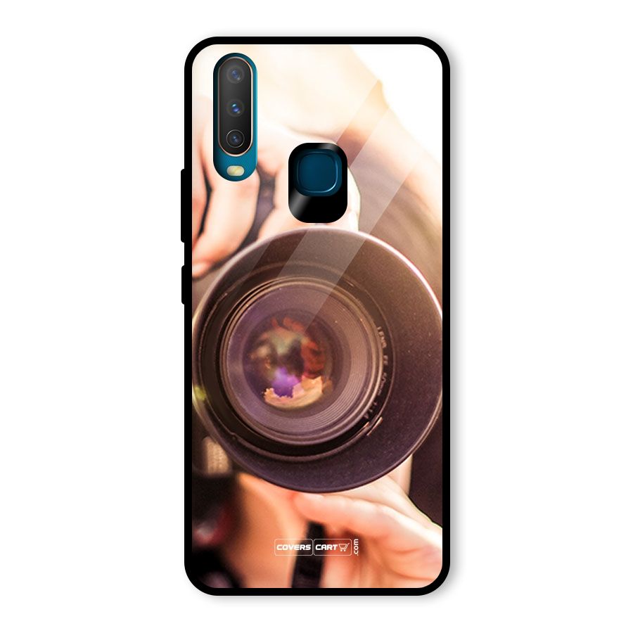 Camera Lovers Glass Back Case for Vivo U10
