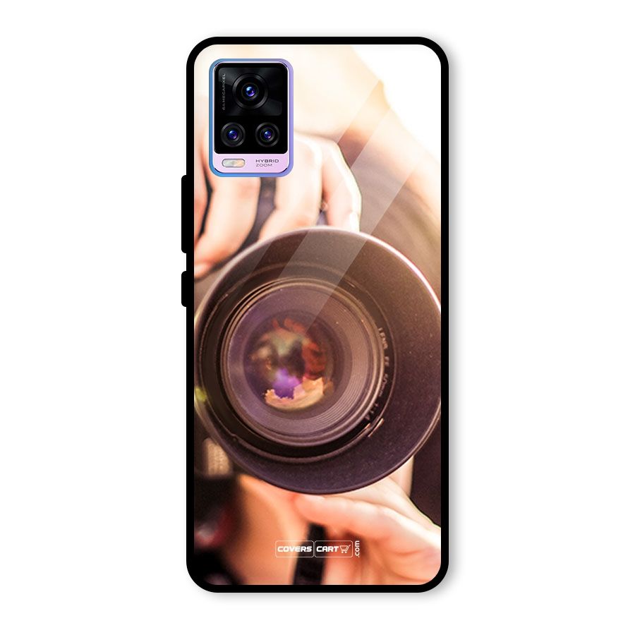 Camera Lovers Glass Back Case for Vivo V20 Pro
