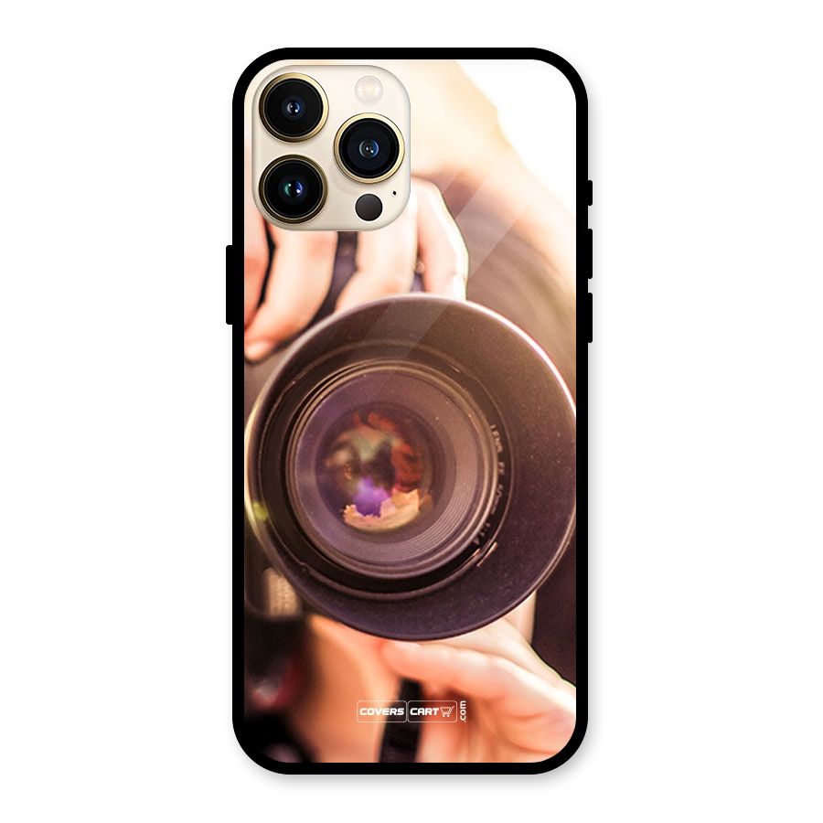 Camera Lovers Glass Back Case for iPhone 13 Pro Max