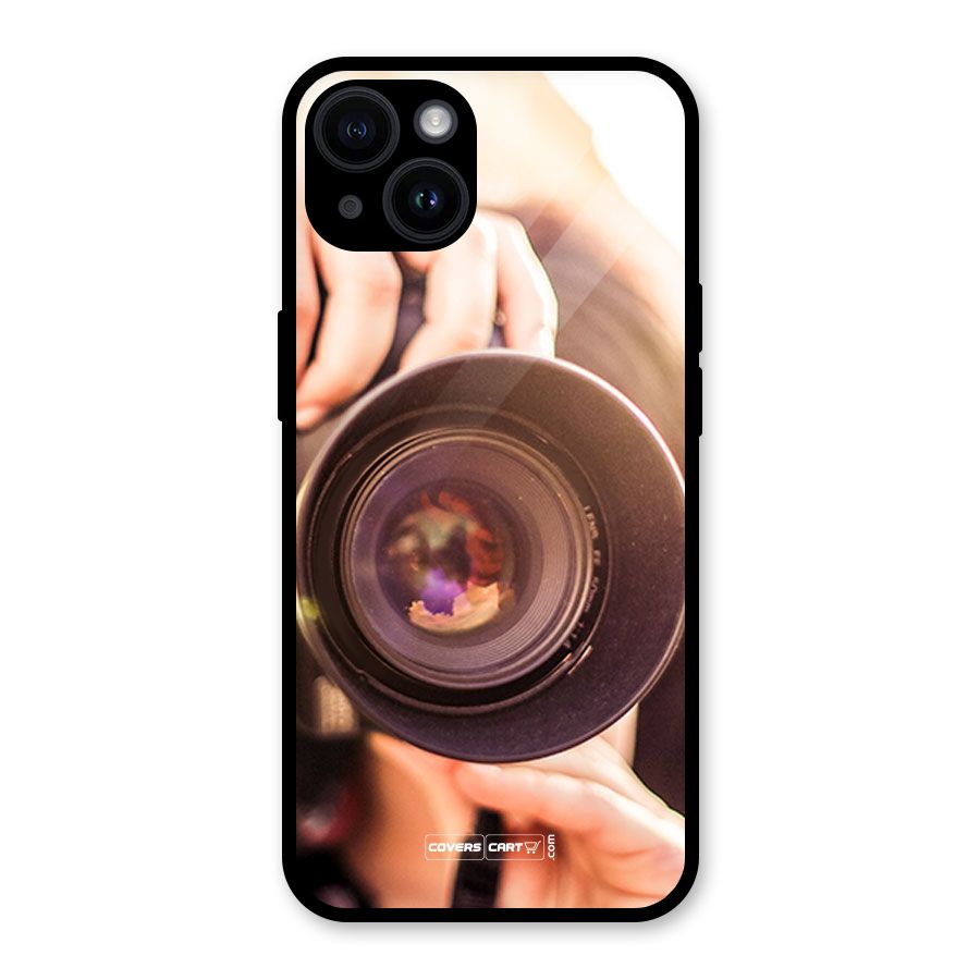 Camera Lovers Glass Back Case for iPhone 14