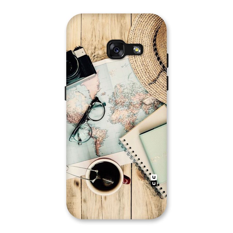 Camera Notebook Back Case for Galaxy A3 (2017)