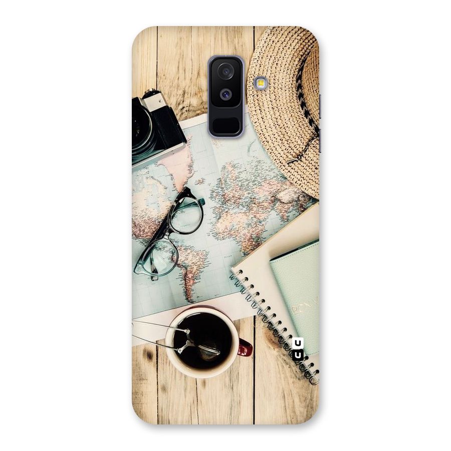 Camera Notebook Back Case for Galaxy A6 Plus