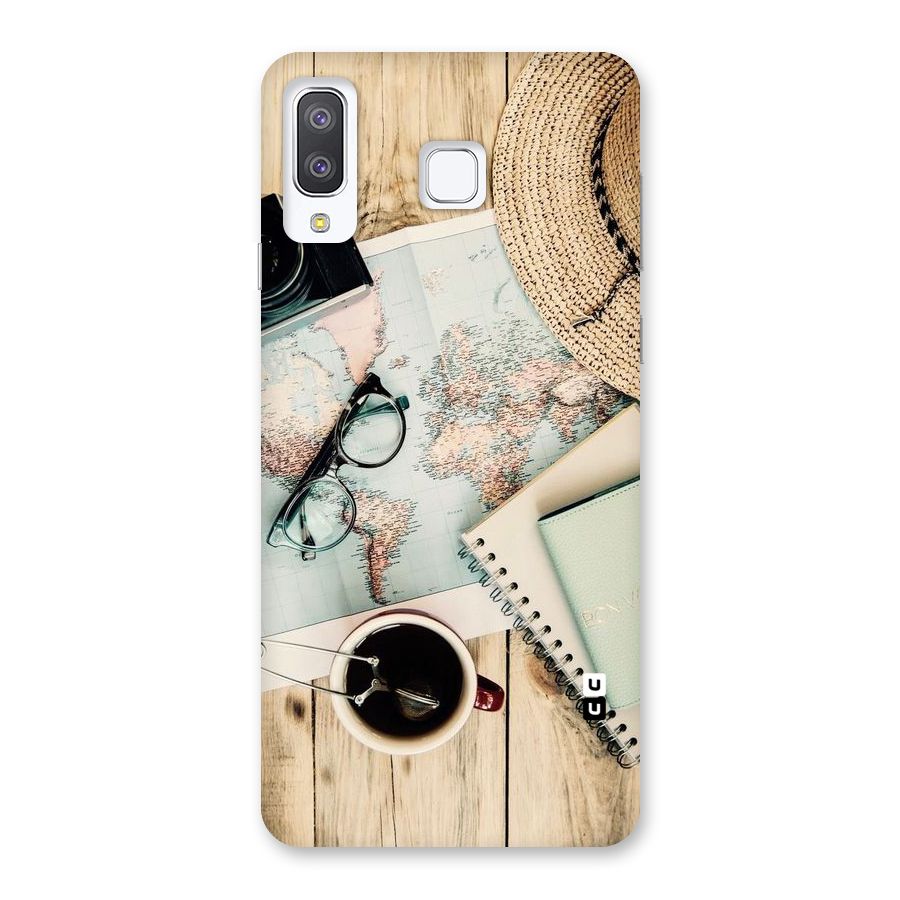 Camera Notebook Back Case for Galaxy A8 Star