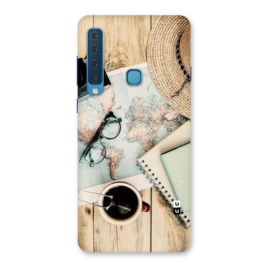 Camera Notebook Back Case for Galaxy A9 (2018)