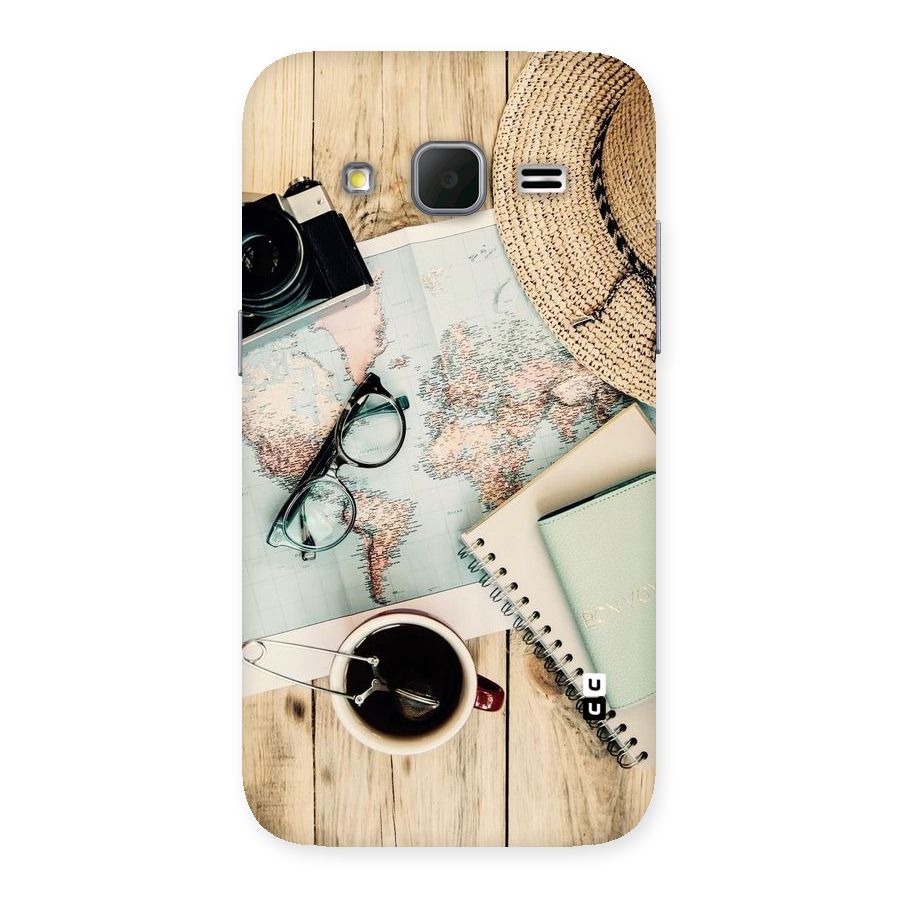 Camera Notebook Back Case for Galaxy Core Prime