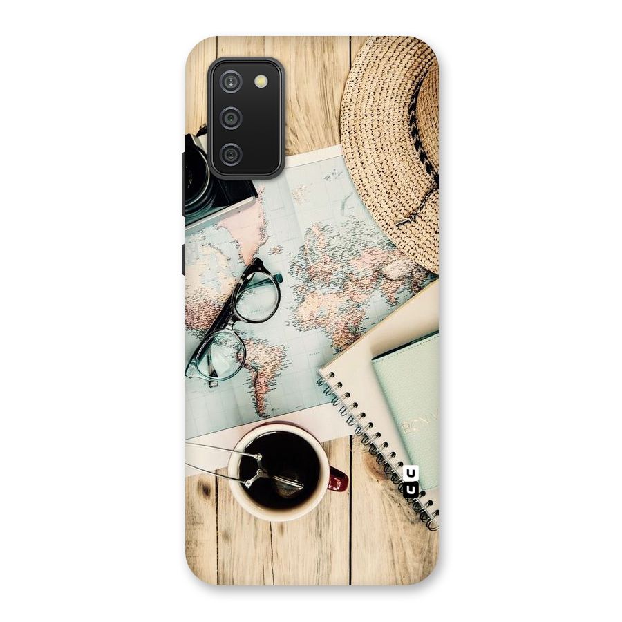 Camera Notebook Back Case for Galaxy M02s