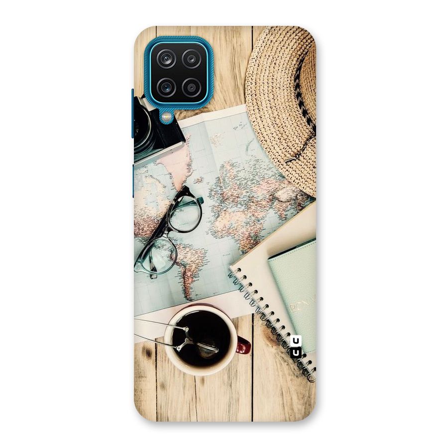 Camera Notebook Back Case for Galaxy M12