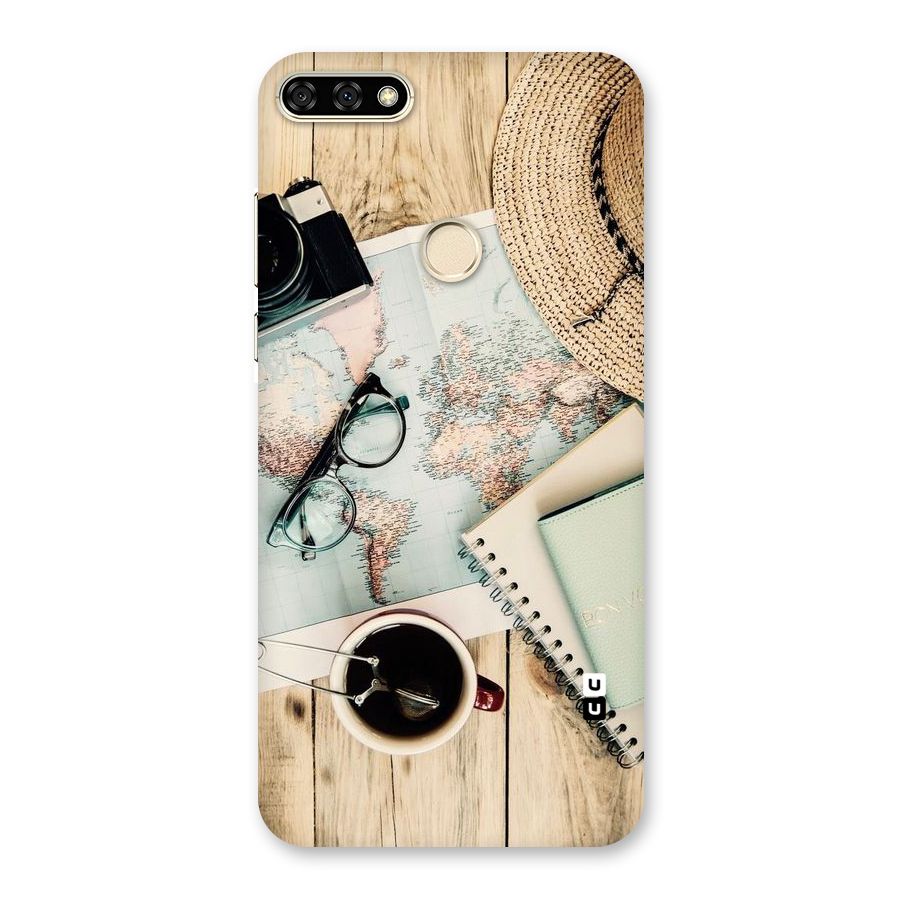 Camera Notebook Back Case for Honor 7A
