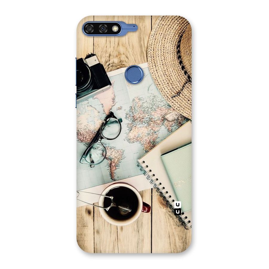 Camera Notebook Back Case for Honor 7C
