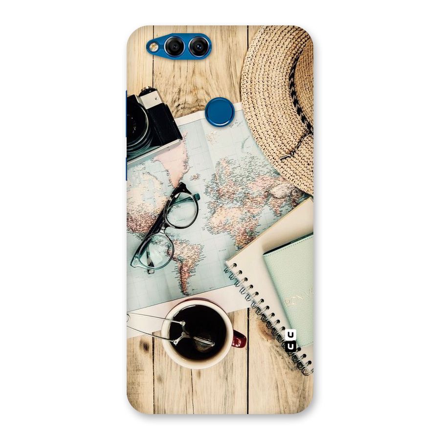 Camera Notebook Back Case for Honor 7X