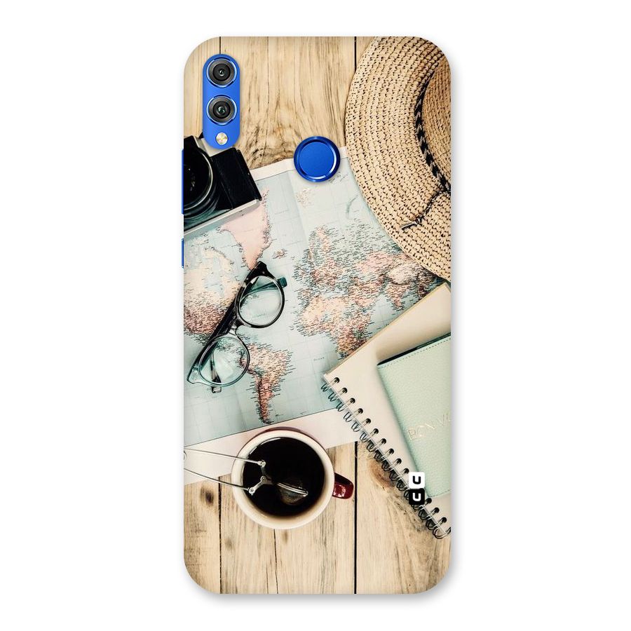 Camera Notebook Back Case for Honor 8X