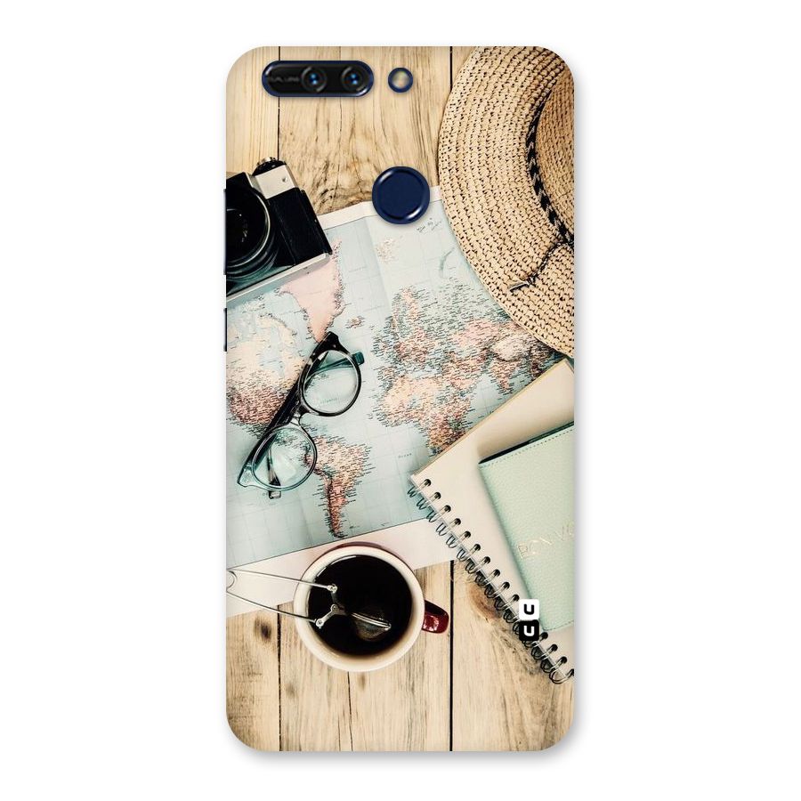 Camera Notebook Back Case for Honor 8 Pro