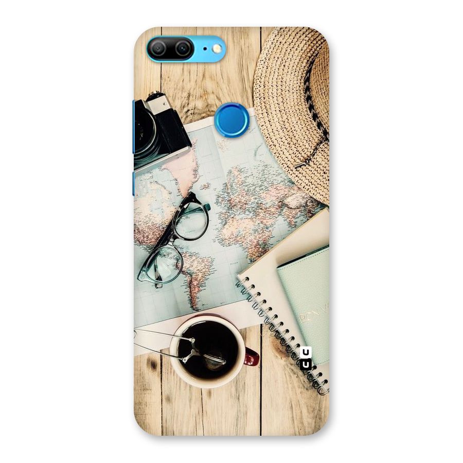 Camera Notebook Back Case for Honor 9 Lite