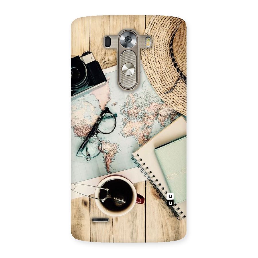 Camera Notebook Back Case for LG G3
