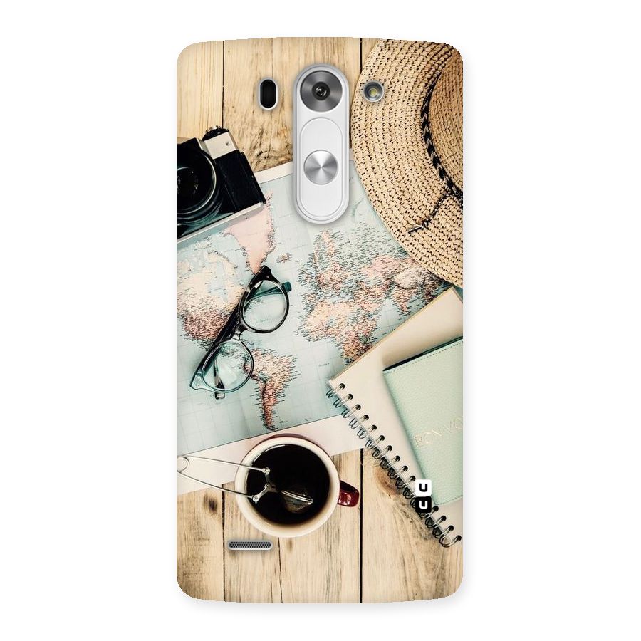 Camera Notebook Back Case for LG G3 Mini