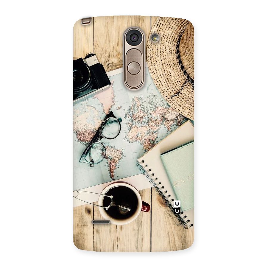 Camera Notebook Back Case for LG G3 Stylus