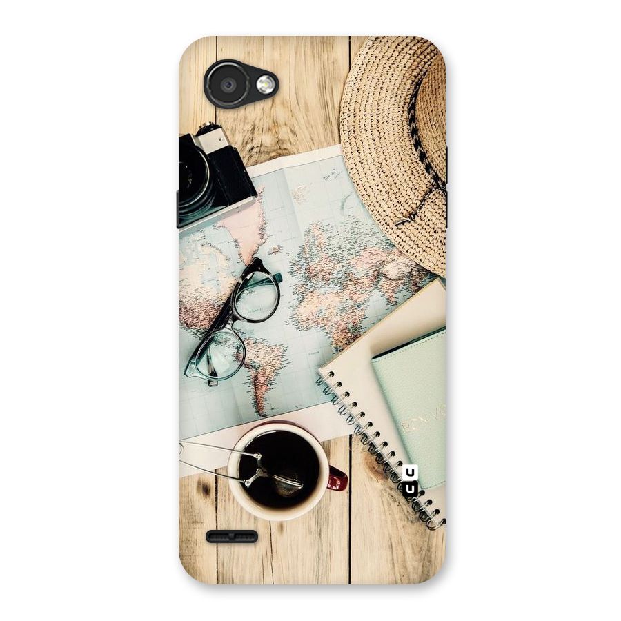 Camera Notebook Back Case for LG Q6