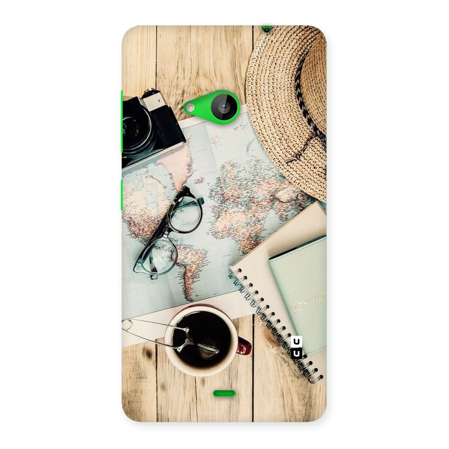 Camera Notebook Back Case for Lumia 535