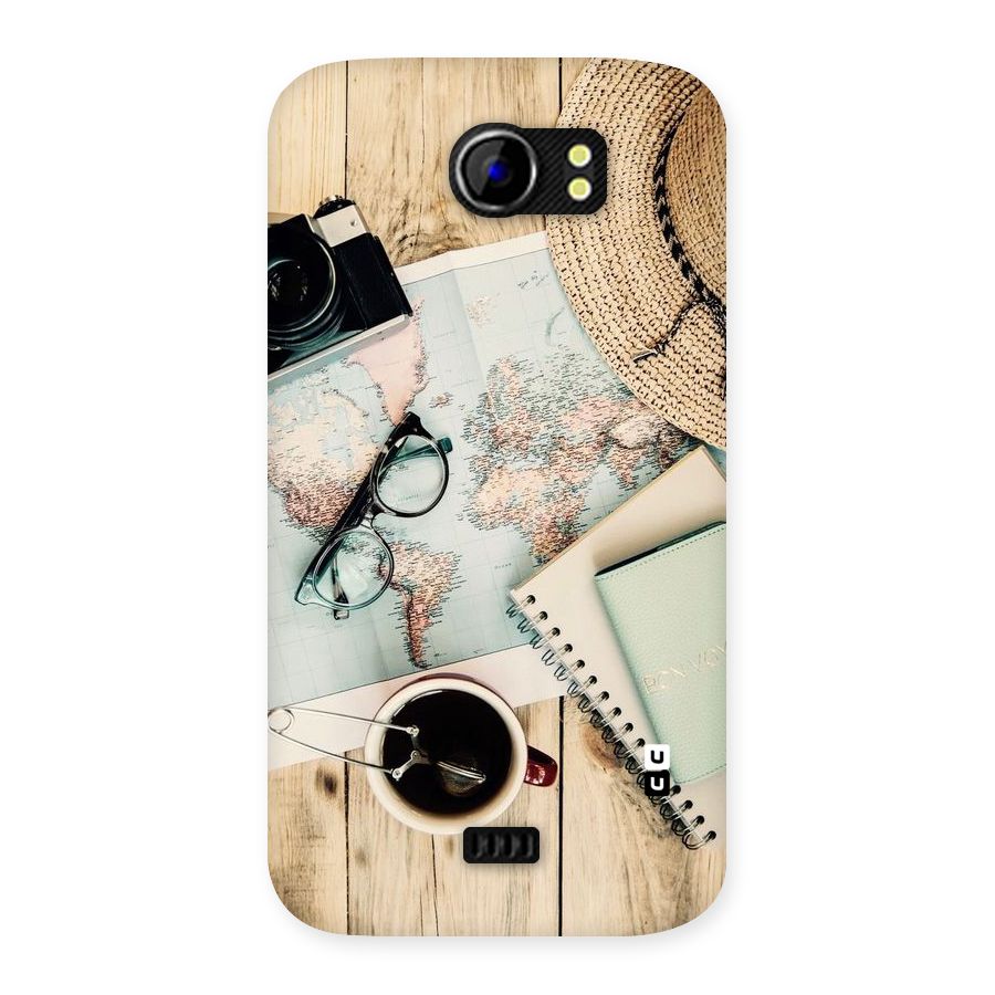 Camera Notebook Back Case for Micromax Canvas 2 A110