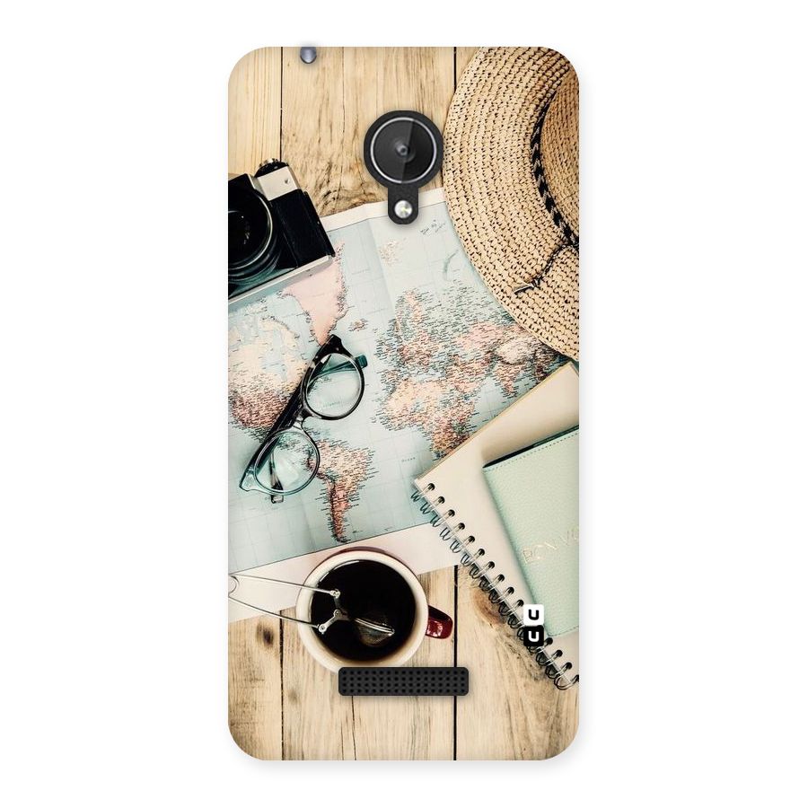 Camera Notebook Back Case for Micromax Canvas Spark Q380