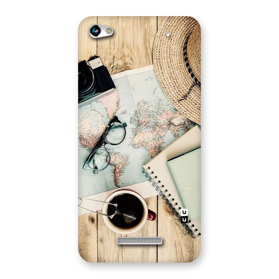 Camera Notebook Back Case for Micromax Hue 2