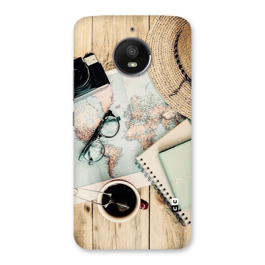 Camera Notebook Back Case for Moto E4 Plus