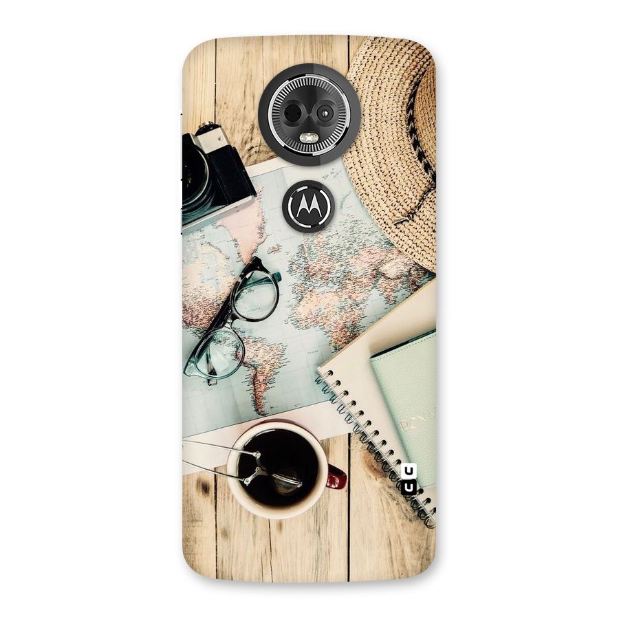 Camera Notebook Back Case for Moto E5 Plus
