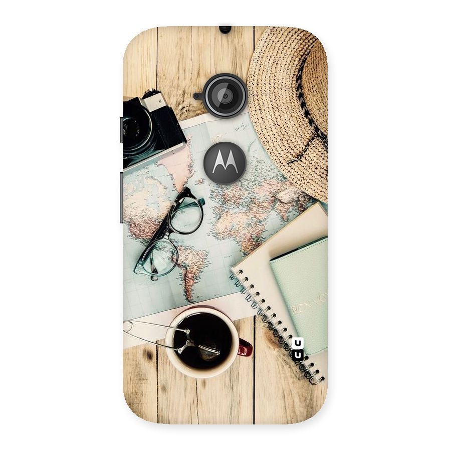 Camera Notebook Back Case for Moto E 2nd Gen
