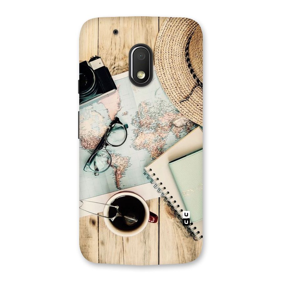 Camera Notebook Back Case for Moto G4 Play