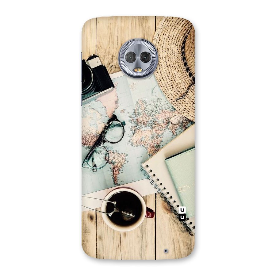 Camera Notebook Back Case for Moto G6 Plus