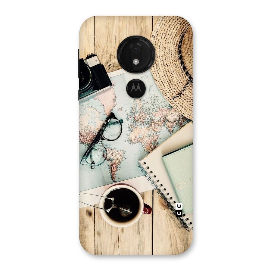 Camera Notebook Back Case for Moto G7 Power