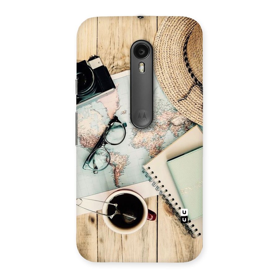 Camera Notebook Back Case for Moto G Turbo
